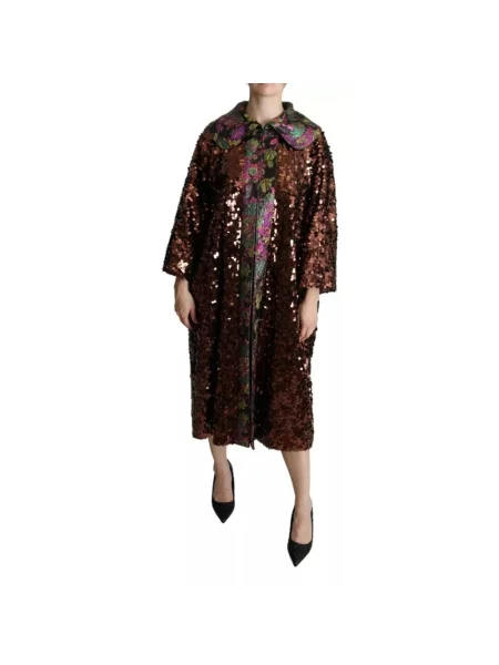 Płaszcz Dolce And Gabbana z cekinami
