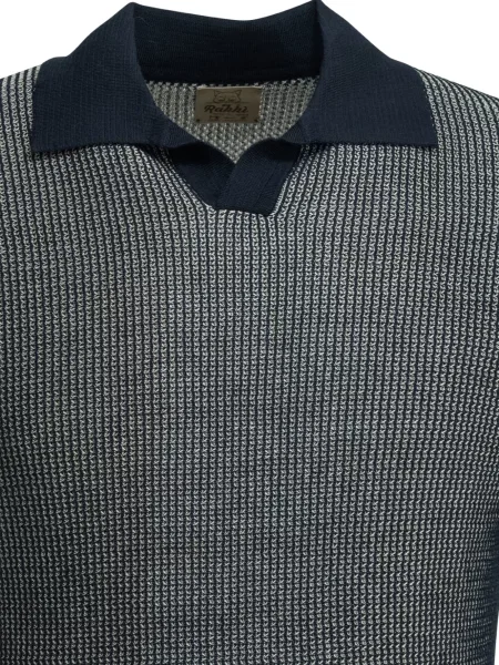 Tricou polo Rakki albastru