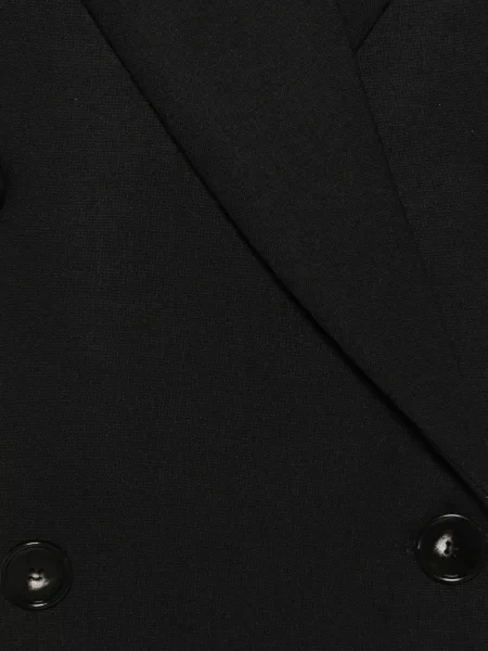Sacou Stella Mccartney cu două rânduri de nasturi negru