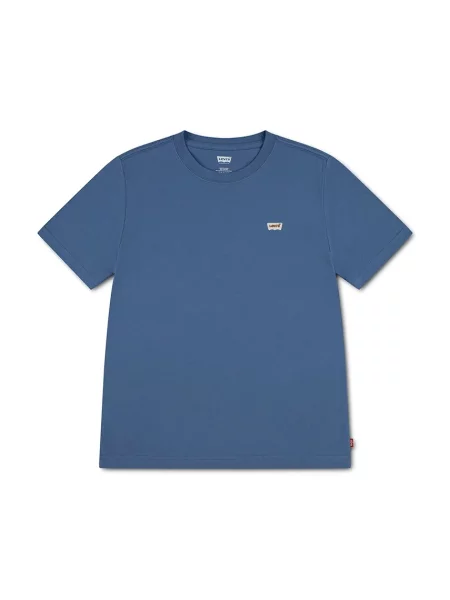 Levi's basic tričko detské LVB BATWING CHEST HIT modrá