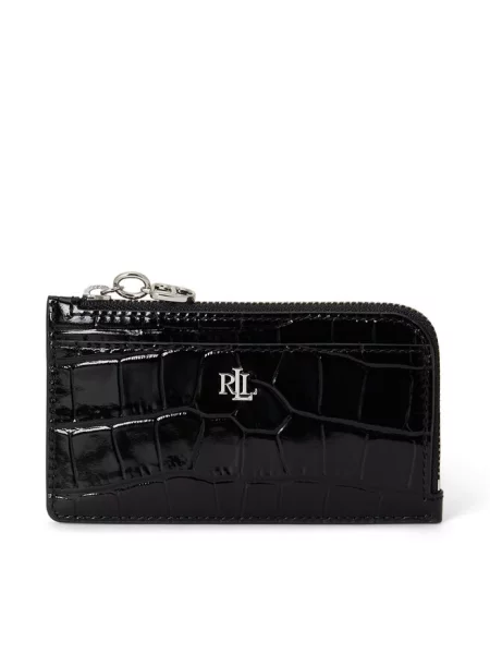 Lauren Ralph Lauren etui na karty czarny