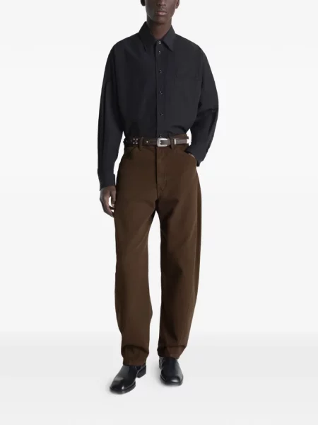 Pantaloni Lemaire maro