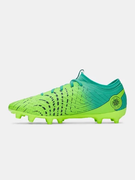 Fotbal botine Under Armour verde