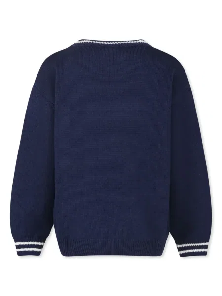 Sweter dziecięcy Fendi niebieski