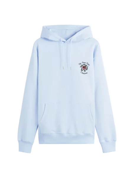 Bluza z kapturem Drole De Monsieur niebieska