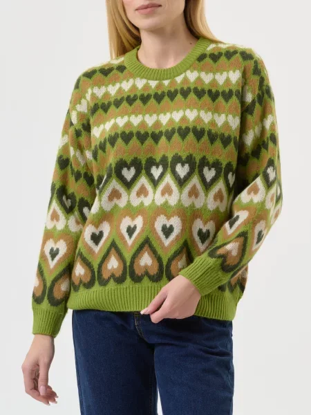 Светр J.b4 Just Before зелений