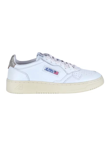 AUTRY sneakersy skórzane Medalist Low białe