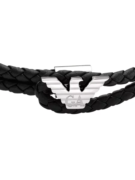 Emporio Armani Karkötő / ezüst fekete