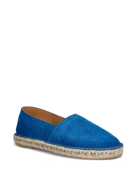 Espadrile Fly London din piele de căprioară albastru