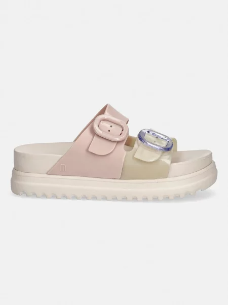 Melissa Šľapky Melissa Cozy Platform Ad Farebná béžová