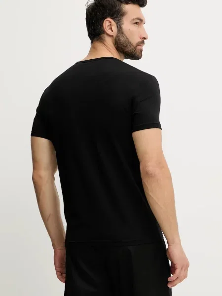 Emporio Armani Underwear 2 póló készlet Színes Regular Fit fekete