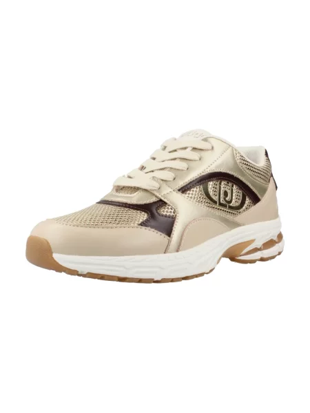Liu Jo Sneakersy Trixie 01 Beżowy brązowe