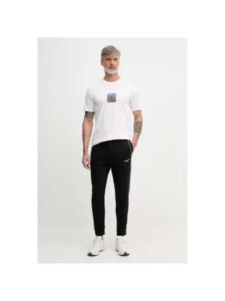Armani Exchange spodnie dresowe czarne