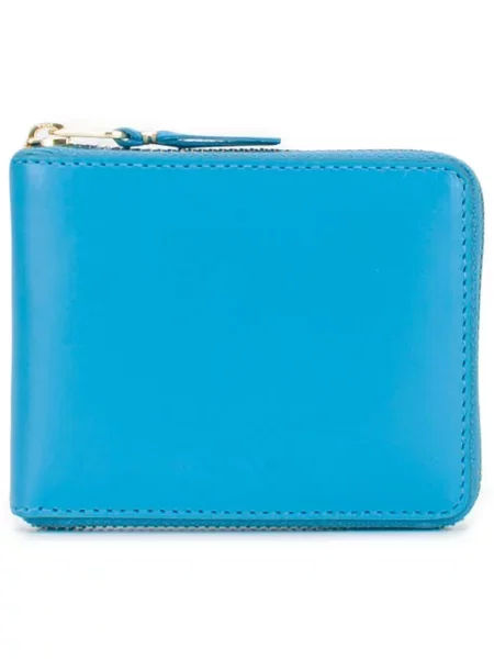 Portofel Comme Des Garçons Wallet din piele albastru