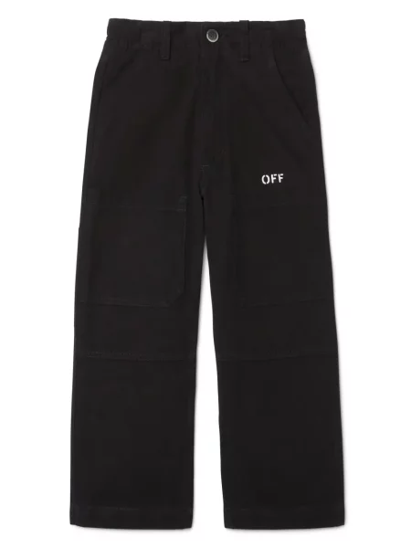 Spodnie dziecięce Off-white białe