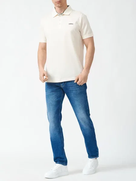 Поло Karl Lagerfeld бежевое