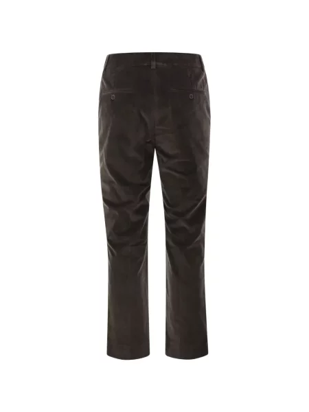 Decupat pantaloni Weekend Max Mara de catifea maro