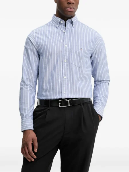 Cămașă Gant cu dungi albastru