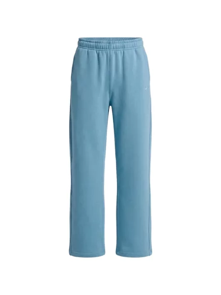 Pantaloni Nike cu broderie alergare albastru