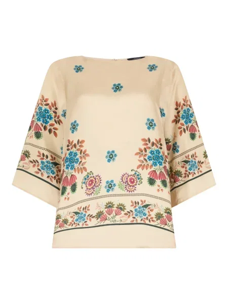 Bluzka Weekend Max Mara z nadrukiem