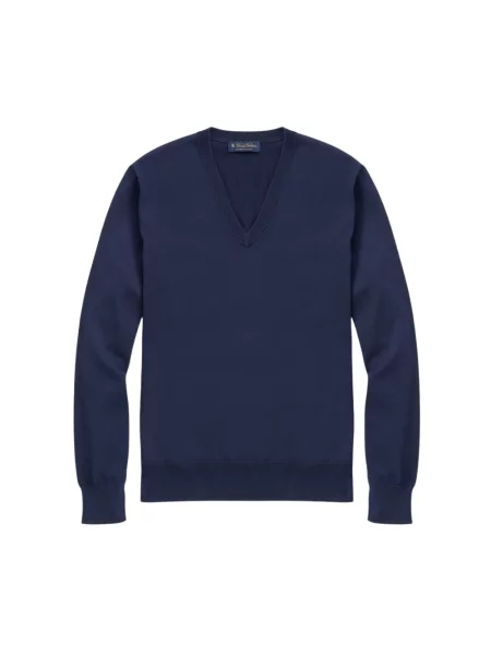 Sweter Brooks Brothers niebieski