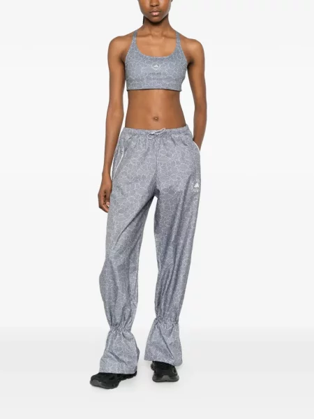Топ Adidas By Stella Mccartney с принт сиво