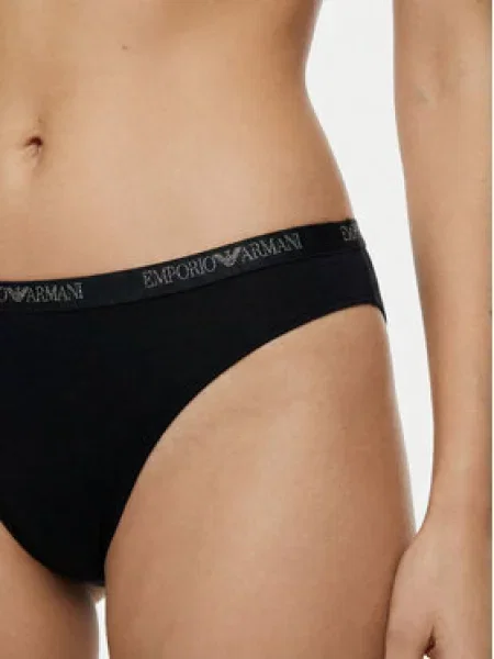 Emporio Armani Underwear Brazilinių kelnaičių komplektas juoda