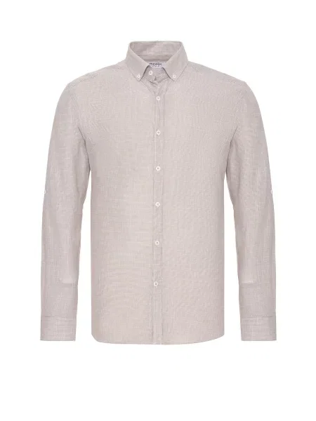 Moxx Paris Košile / šedá béžová