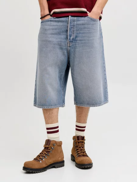 JACK & JONES Džínsy JJIRON JJORIGINAL denim modrá