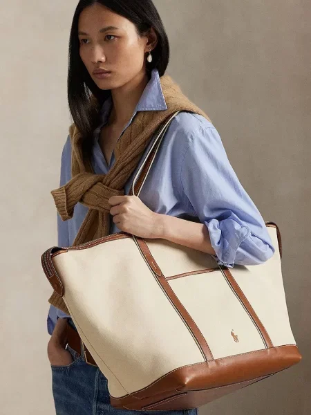 Сумка Polo Ralph Lauren бежевий