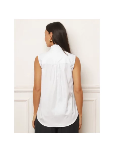 Top La Modeuse albastru