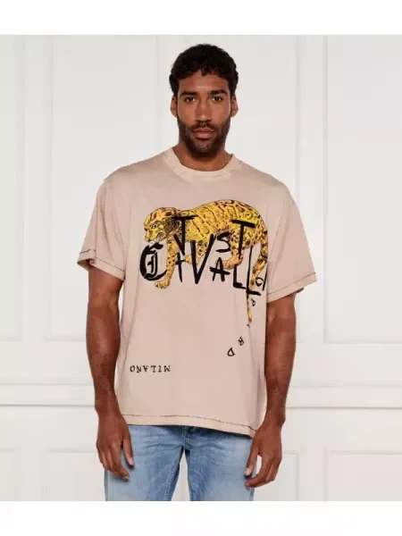 Just Cavalli Tricou | Relaxed fit bej