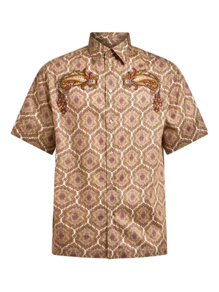 Риза Etro с пейсли десен