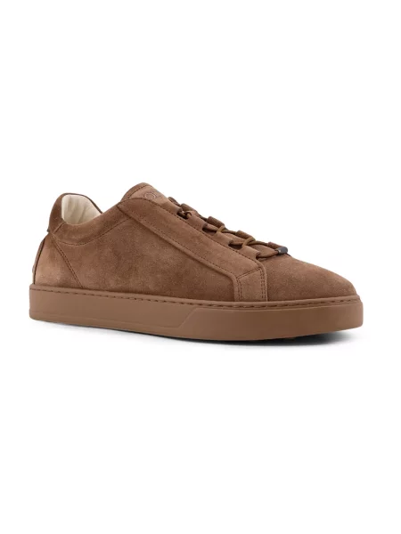 Sneakersy Tod's zamszowe brązowe