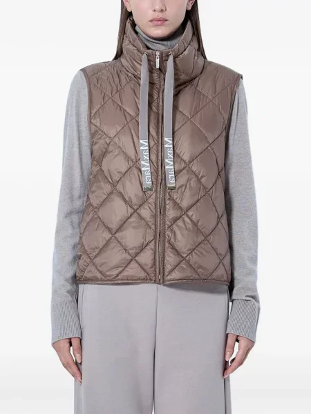 Matlasat vestă Max Mara maro