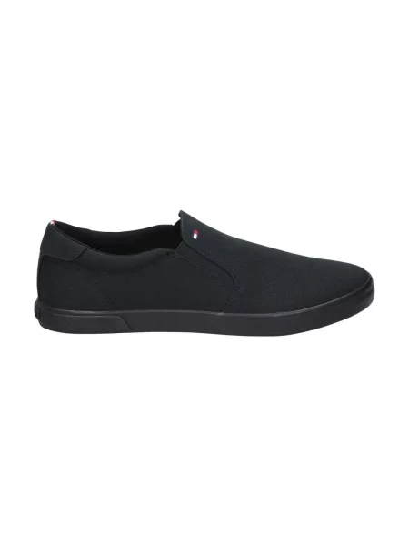 Tommy Hilfiger Tenisice Iconic Slip On crna