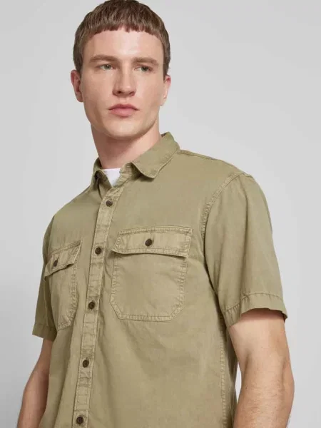 Koszula casualowa o kroju regular fit z rękawem o dł. model ‘Military’ Superdry