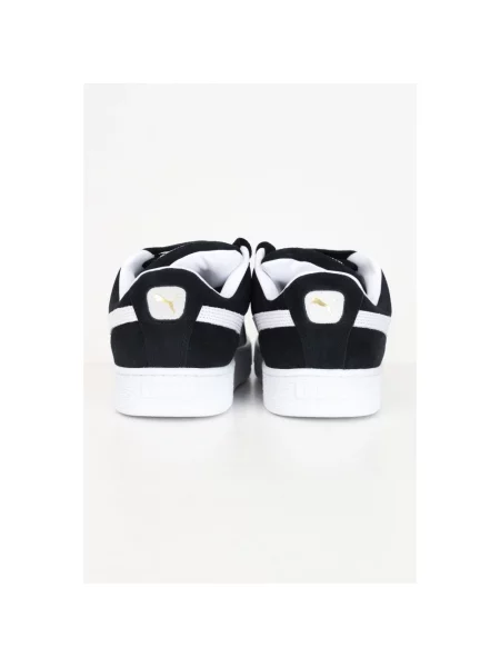 Sneakersy Puma Suede skórzane na siłownię czarne