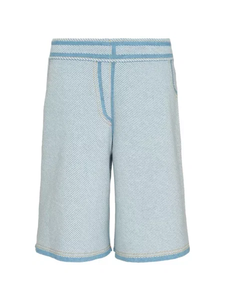 Pantaloni scurți din denim 3.1 Phillip Lim cu imagine albastru
