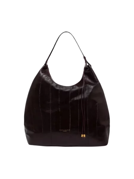 Shopperka Gianni Chiarini skórzana brązowa