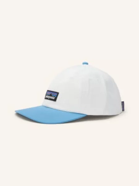 Kšiltovka Patagonia Label Trad birch white w/shore blue bílá