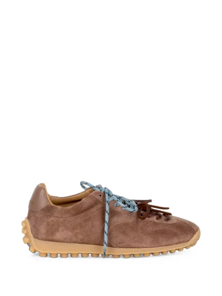 Sneakerși Stokton din piele de căprioară maro
