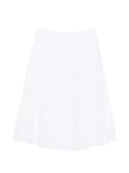 Fustă midi Dkny cu cordon alb
