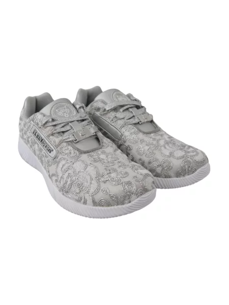 Sneakersy Plein Sport w kwiatki szare