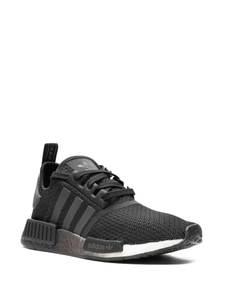 Sneakersy Adidas Forum do biegania zamszowe z dekoltem w serek szare