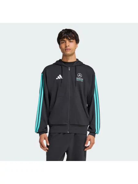 Mikina MERCEDES AMG PETRONAS FORMULA 1 TEAM DNA FULL bílá