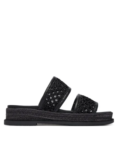 DKNY Espadrile Brucian negru