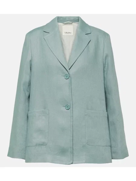 Sacou 's Max Mara de in albastru