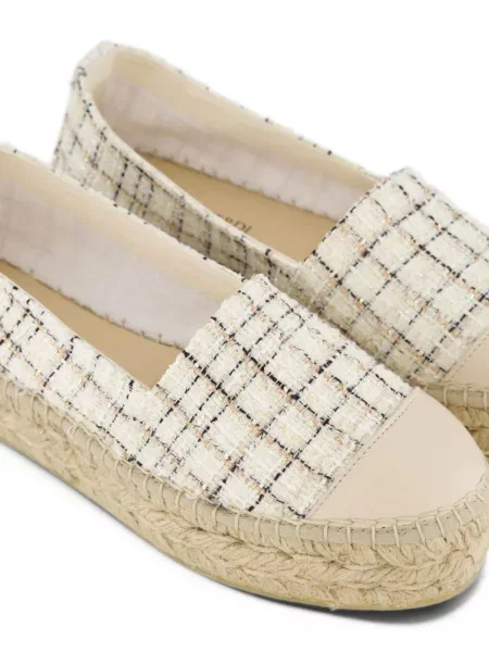 Εσπαντρίγιες Atelier Verdi με πλατφόρμα tweed