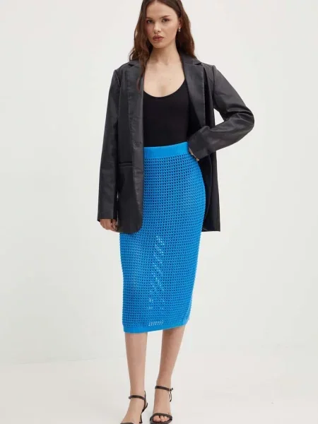 Спідниця United Colors of Benetton midi пряма
